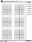 Drawing Line With Different Rate Of Change Worksheet Template With Answer Key