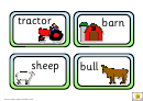 Farm Words List