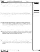 Solving With Mixed Operations (word) Worksheet Template With Answer Key