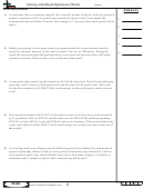Solving With Mixed Operations (word) Worksheet Template With Answer Key