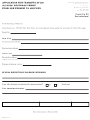 Form Ab-163 - Application For Transfer Of An Alcohol Beverage Permit From One Premise To Another