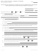Form At-112 - Application For Transfer Of Licenses For Sale Of Fermented Malt Beverages And/or Intoxicating Liquor From One Premises To Another - Wisconsin Department Of Revenue