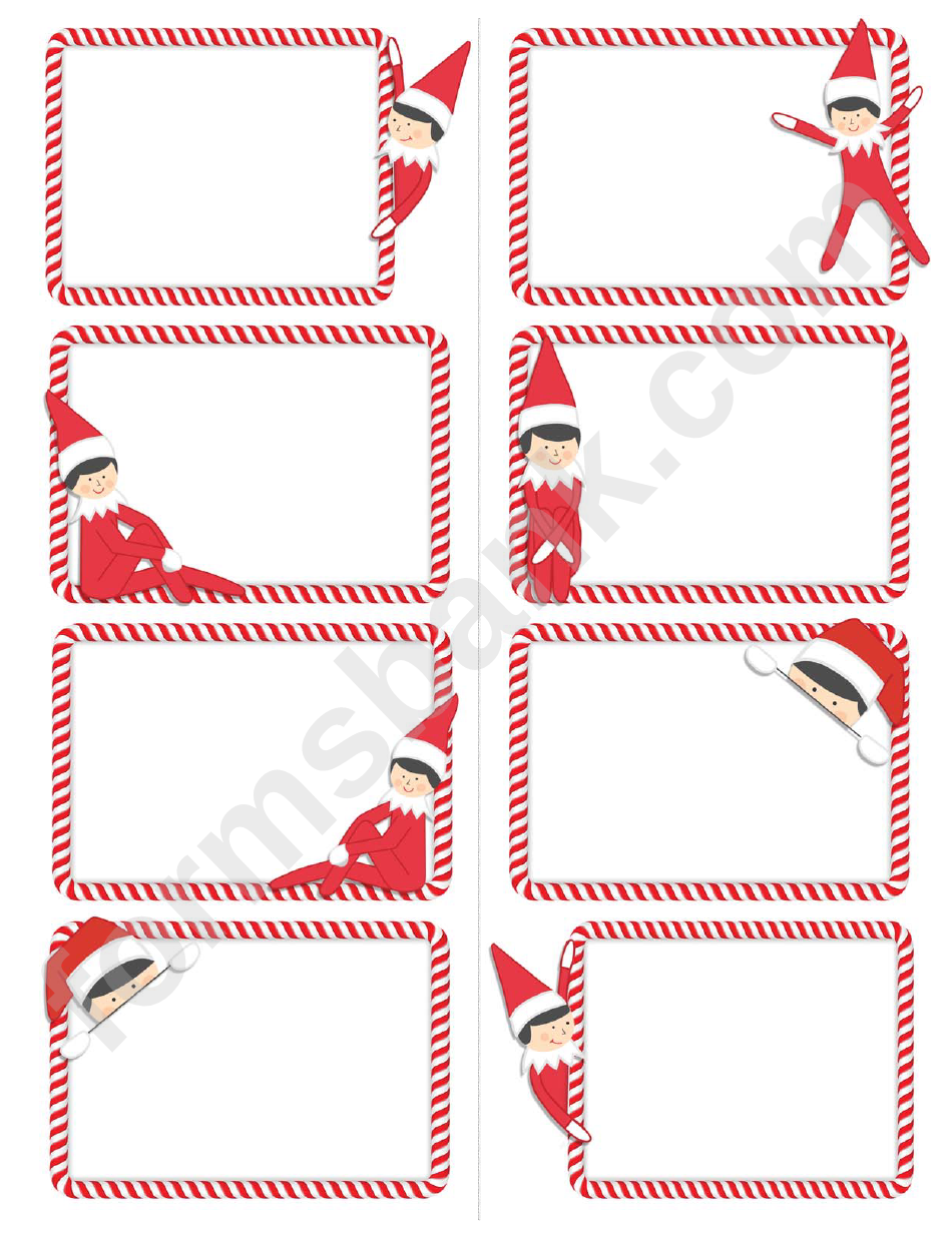 Christmas Activity Sheets - Elf On The Shelf