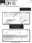 Form Dr-15n Instructions - Sales And Use Tax Returns