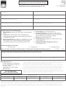 Form Dr-185 - Application For Fuel Tax Refund Permit