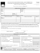 Form Dr-570wf - Application For Recreational And Commercial Working Waterfronts Property Tax Deferral