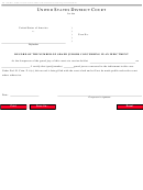 Form Ao 190 - Record Of The Number Of Grand Jurors Concurring In An Indictment