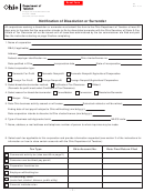 Form D5 - Notification Of Dissolution Or Surrender - Ohio Department Of Taxation