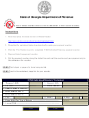 Form It560 - Individual And Fiduciary Payment Voucher - Georgia Department Of Revenue