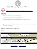 Form It560c - Payment Of Income Tax - Georgia Department Of Revenue