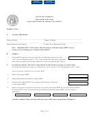Fillable Form It-Reit - Captive Real Estate Investment Trust (Reit) - Georgia Department Of Revenue Printable pdf