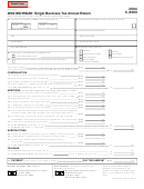 Form C-8000 - Michigan Single Business Tax Annual Return - 2004