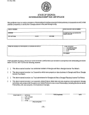 Form G-9 - Withholding Exemption Certificate - State Of Georgia