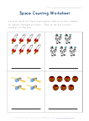Space Counting Worksheet