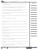 Characteristics Of 3d Shapes (word) Worksheet With Answer Key
