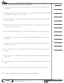 Finding Percent Of Fractions Worksheet Template With Answer Key Printable pdf