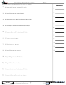 Classifying Shapes True Or False Worksheet With Answer Key