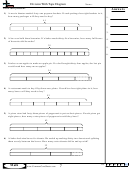 Division With Tape Diagram Worksheet Template With Answer Key