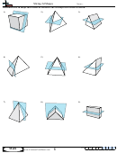 Slicing 3d Shapes Worksheet With Answer Key