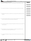 Subtraction With Tape Diagram Worksheet Template With Answer Key