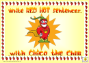 Red Hot Writing With Chico Chilli Sheet - Sentences