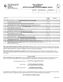 Shcedule A - Service Income Apportionment Detail - City Of Bellevue, Washington