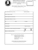 Form: Mun - Municipality Registration Form