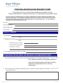 Position Justification Request Form