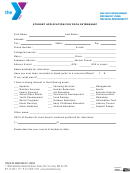 Student Application For Ymca Internship