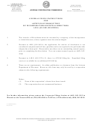 Form Cf:0029 - Articles Of Dissolution By Incorporators Or Initial Directors - 2005