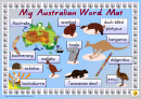 My Australian Word Mat