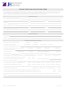 Vacant Dwelling Application Form