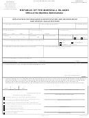 Form Mi-273 - Application For Seafarer's Identification And Record Book And Special Qualifications