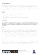 Sample Cover Letter From A Student Applicant Printable pdf