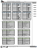 Matching Pictographs To Tally Charts Worksheet Template With Answer Key Printable pdf