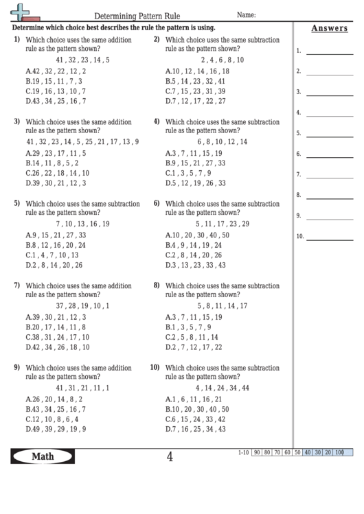 determining-pattern-rule-worksheet-template-with-answer-key-printable-pdf-download