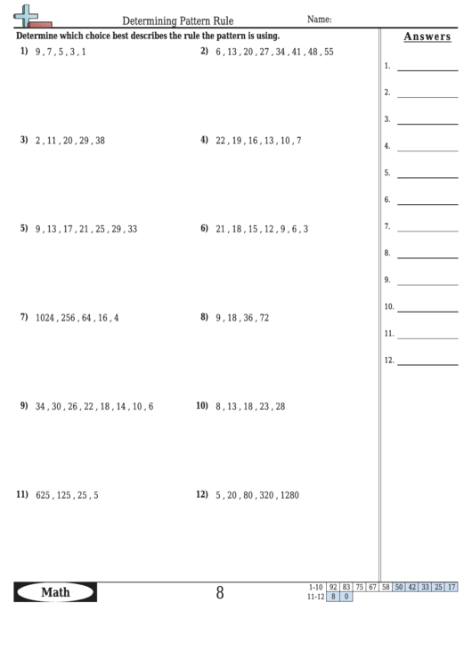determining-pattern-rule-worksheet-template-with-answer-key-printable-pdf-download