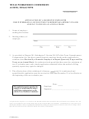 Form C-20f -application By A Domestic Employer - Texas Workforce Commission
