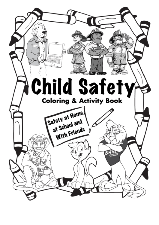 Child Safety Activity Sheets Printable pdf