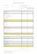 Economic And Financial Analysis Template