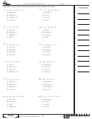 Determining Pattern Rule Worksheet Template With Answer Key