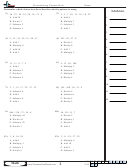Determining Pattern Rule Worksheet Template With Answer Key