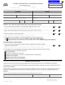 Form 243 - Claim To Refund Due A Deceased Person - Oregon Department Of Revenue