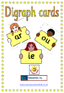 Girl And Boy Digraph Cards