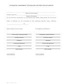 Form Abc-1014 - Franchise Agreement For Brand Distribution In Kansas