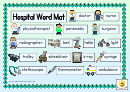 Hospital Word Mat