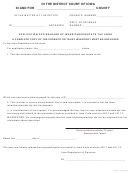 Form 60-047 - Application For Release Of Inheritance/estate Tax Liens