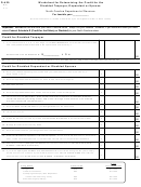 Form D-429 - Worksheet For Determining The Credit For The Disabled Taxpayer, Dependent Or Spouse