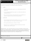 Va Form 10-0462 - Political Activities Fact Sheet And Certification