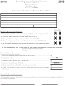 Form Sp-01 - Personal Income Tax - Credit For Qualifying Surviving Spouse - 2010